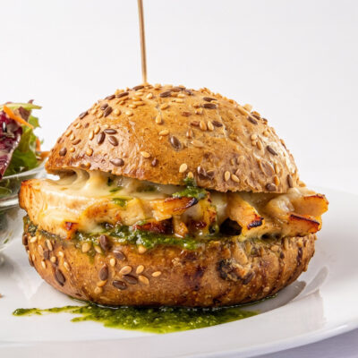 Chicken pesto sandwich