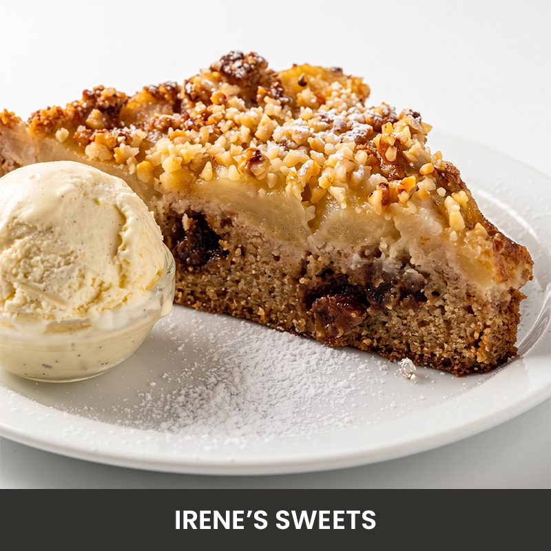 Irene's scratch-baked cakes and sweets of the day, Nerja